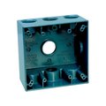 Totalturf Electrical Box, Outlet Box, 2 Gang TO156991